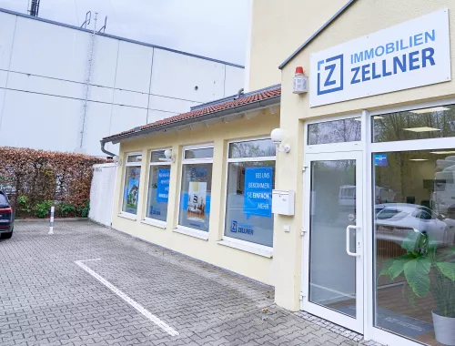 Die Außenansicht von Immobilien Zellner - Ihrem Immobilienmakler aus Ingolstadt